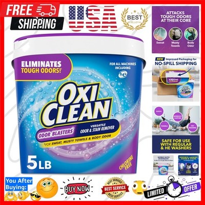 Odor Blasters Versatile Odor and Laundry Stain Remover Powder, 5 lb
