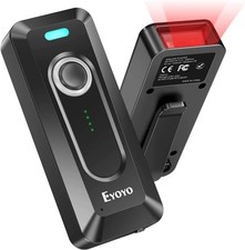 Eyoyo Wireless 2D Bluetooth Barcode Scanner Mini QR Bar Code Reader For Mobile