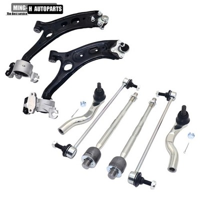 8Pcs Front Control Arms Tie Rod Sway Bar Link Kit Fit For Honda CR-V CRV 17-2022