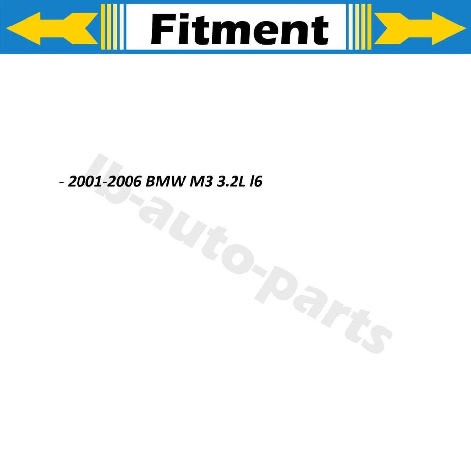 Rotor de freno de disco delantero 2x para BMW M3 2001-2006 3,2 L Foto 2 de 4