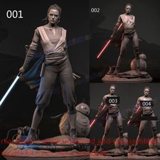 Rey Lady 1/12 1/8 1/6 1/4 1/3 1/2 Model Kit Unpainted Unassembled 3D Print 4 Ver