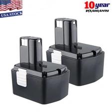 2PACK NEW For Hitachi EB1414S 14.4V Battery 4.8AH EB1412S BCL1830 EB14B EB14S