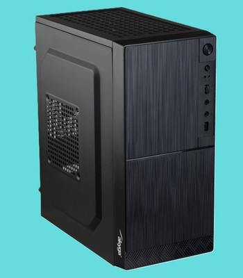 Gehäuse Akyga AK35BK - Micro Tower  NEU / OVP 
