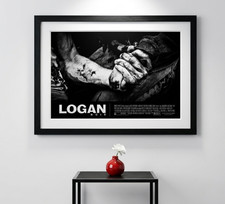 Logan Noir MONDO Poster Jay Shaw 2017 Wolverine Hugh Jackman Alamo Drafthouse