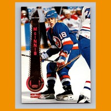 Marty McInnis #153 1994-95 Pinnacle New York Islanders Hockey Card NHL