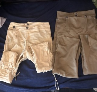 Reproduction Revolutionary War F&I Trouser And Damaged Veteran Pantaloon Set