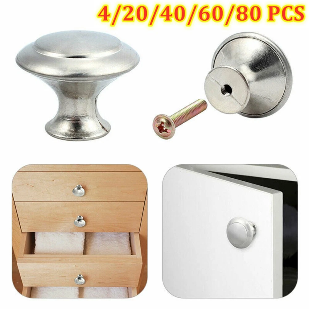 20pcs Zinc Alloy Drawer Knobs brass cabinet pulls round door knobs Knobs