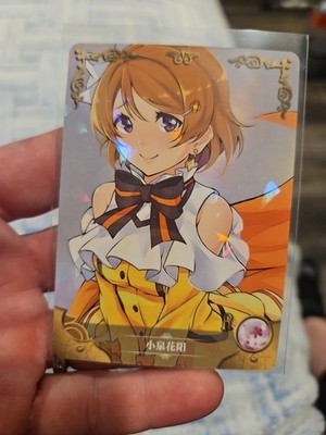 Goddess Story Waifu Anime Holo Foil Trading Card # R04 Hanayo Koizumi
