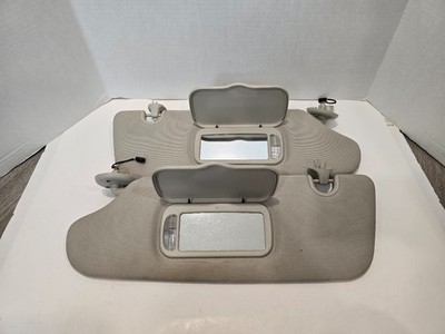 2008-16 Dodge Grand Caravan Chrysler Town Country Sun Visors Homelink Gray A152