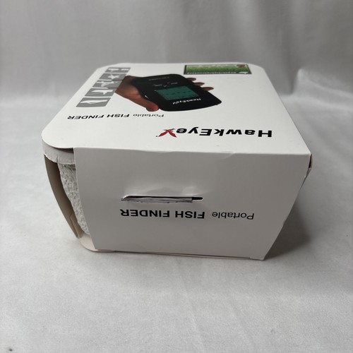 Portable Fish Finder F33P By HawkEye Black USB 2.3" Glare-Free Backlight Display - Picture 4 of 12