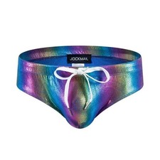 JOCKMAIL Men snake Low Waist Underwear Swimwear Pouch Boxer Briefs Bikini