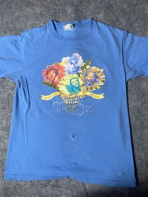 Vintage 1997 Wizard of Oz Flower Portraits MGM Grand Las Vegas T-Shirt