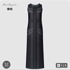 UNIQLO Mame Kurogouchi Black Sleeveless Dress S