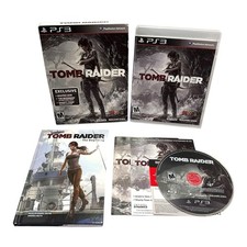 Tomb Raider Exclusive Collectors Edition PlayStation 3 PS3 CIB Complete Book