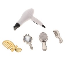 Set di accessori per la  delle bambole in plastica da 5 pezzi 1/12