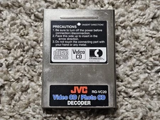 Sega Saturn JVC Video CD Card Photo RG-VC20 VCD MPEG Movie Decoder Graphics SS