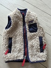 Patagonia Sherpa Vest Full Zip Boys 12-18M