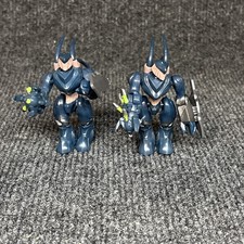 Lote de 2 figuras originales Halo Mega Bloks Covenant Hunter 3"