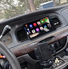 For Ford Grand Marquis Marauder 2003-2011 Single DIN Carplay Radio GPS WIFI FM