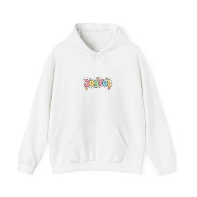Joyful bubble letters Hoodie | Chaotic Cute typography, 90s aesthetic