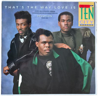 Ten City - That's The Way Love Is 12'' Maxi-Single