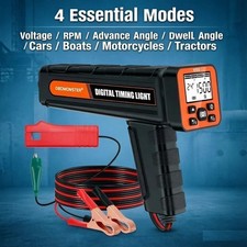 Digital Timing Light Tool Tachometer Advance Dwell And Voltage.universal Fit