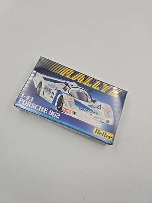 Heller GUNZE  1/43 RALLYE PORSCHE 962 LEMANS 1986 Plastic model kit  New Sealed 