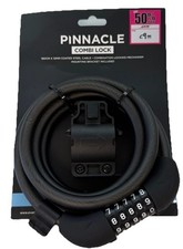 Pinnacle Combination Bicycle Lock , Bicycle Lock One Size, Black, New