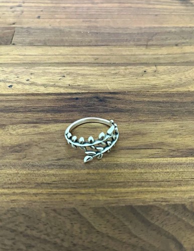 James Avery Retired Budding Vine Ring RG-1955 Sterling Silver 925 Rare