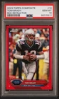 2023 Topps Composite TOM BRADY RED REFRACTOR #2/5 PSA 10 Gem Mt POP 1 Footbal
