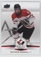 2014 Upper Deck Team Canada Juniors Mathew Barzal #121 0f8