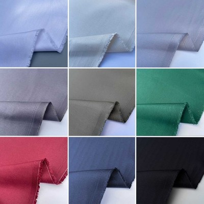 Unifarbener dicker Baumwoll-Bohrarbeitsstoff Uniform Bekleidungsstoff | 140 g/m² | 60 Zoll Breite