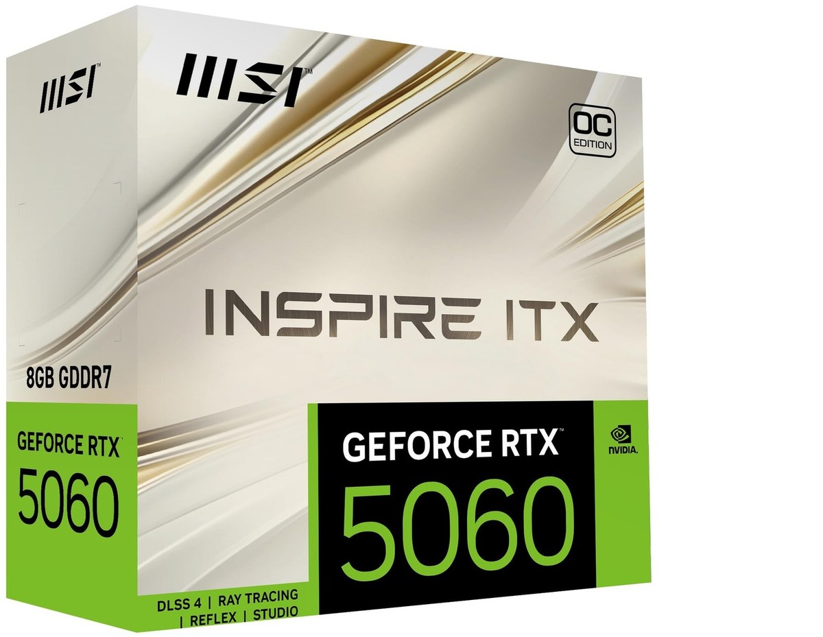 【領収書付】GeForce RTX 5060 8G INSPIRE ITX OC 領収書付】GeForce RTX 5060 8G INSPIRE ITX OC 領収書付】GeForce RTX