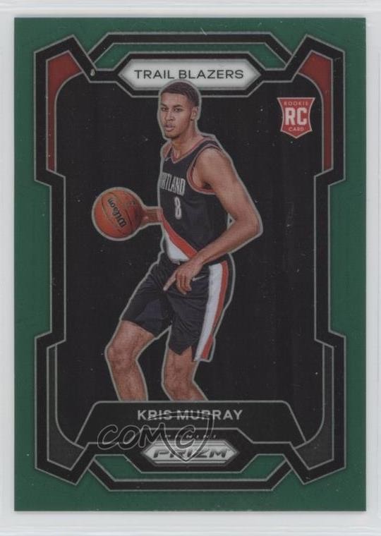 2023-24 Panini Prizm Green Prizm Kris Murray #142 Rookie RC 09wc