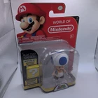 World of Nintendo Blue Toad Super Mario Bros. Series 1-2 Jakks Pacific 4”