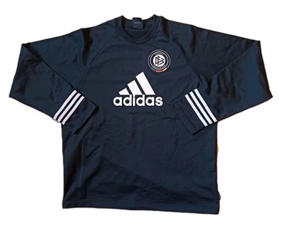 Adidas DFB Talentförderung Mercedes Benz Training Sweatshirt Vintage schwarz L - Bild 1 von 4