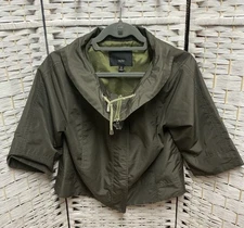 Mossimo Supply Co • Zip Up & Rivet Womens Green Jacket Outdoor Coat • Size: S