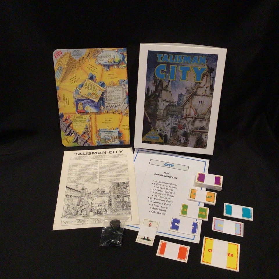25% OFF SALE! Vintage Talisman 2nd Edition Board Game CITY EXPANSION SET - Image 4 of 4