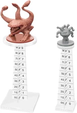 DND Flying Miniatures Combat Riser (Set of 2) Acrylic Laser Cut Flight Stand... 