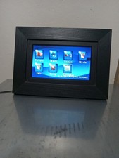 Digital Photo Picture Frame Curtis 7" Lcd Black Frame