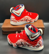Nike LeBron 17 LeBron 4 Red Graffiti for Sale | Authenticity