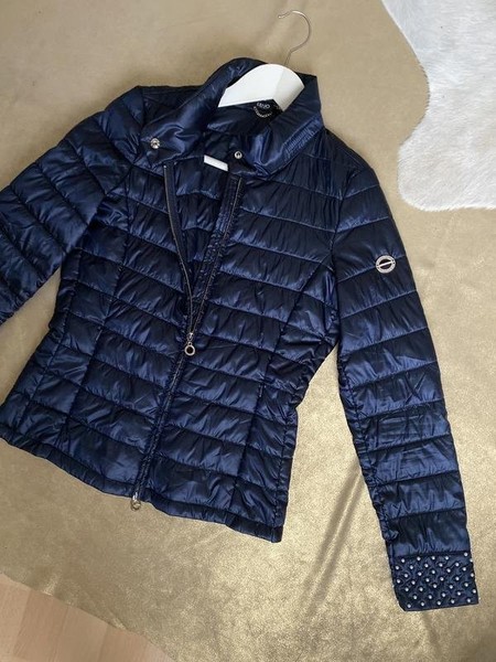 Women Liu Jo Jacket Navy Nylon 36 / S / 44