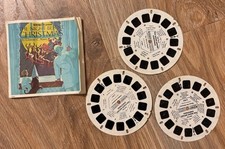 Vintage Night Before Christmas 3D View-Master 3 Reel Packet 1970s Rare