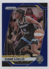 2024 Panini Prizm WNBA Blue Prizm 140/199 Diamond DeShields #8 16q5