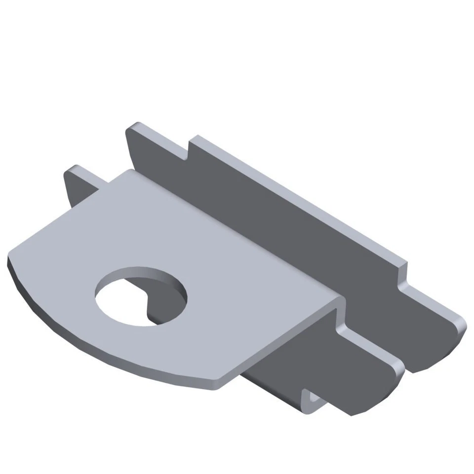 ELEMENT SYSTEM 11603-00000= ELEMENT Einsteckhalter f. U-Träger 1-seitig 12 Stück Holz- und Glas