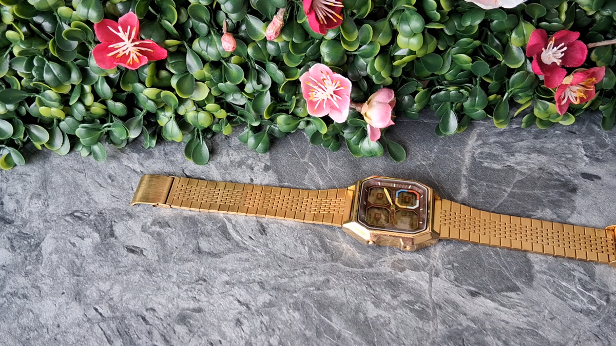 Serviced 1985 Citizen 8947 Robot Men's Digi-Ana Watch New Crystal