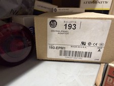 Allen Bradley 193-RPM1 Din Rail Panel Adapter New In Box