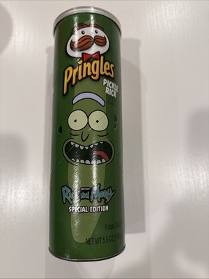 Rick and Morty Pickle Rick Pringles Limited Edition New Unopened    