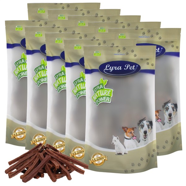 10 Kg PferdedöRrfleisch Leckerli Hunde Belohnung Snack Hypoallergen Lyra Pet®-image