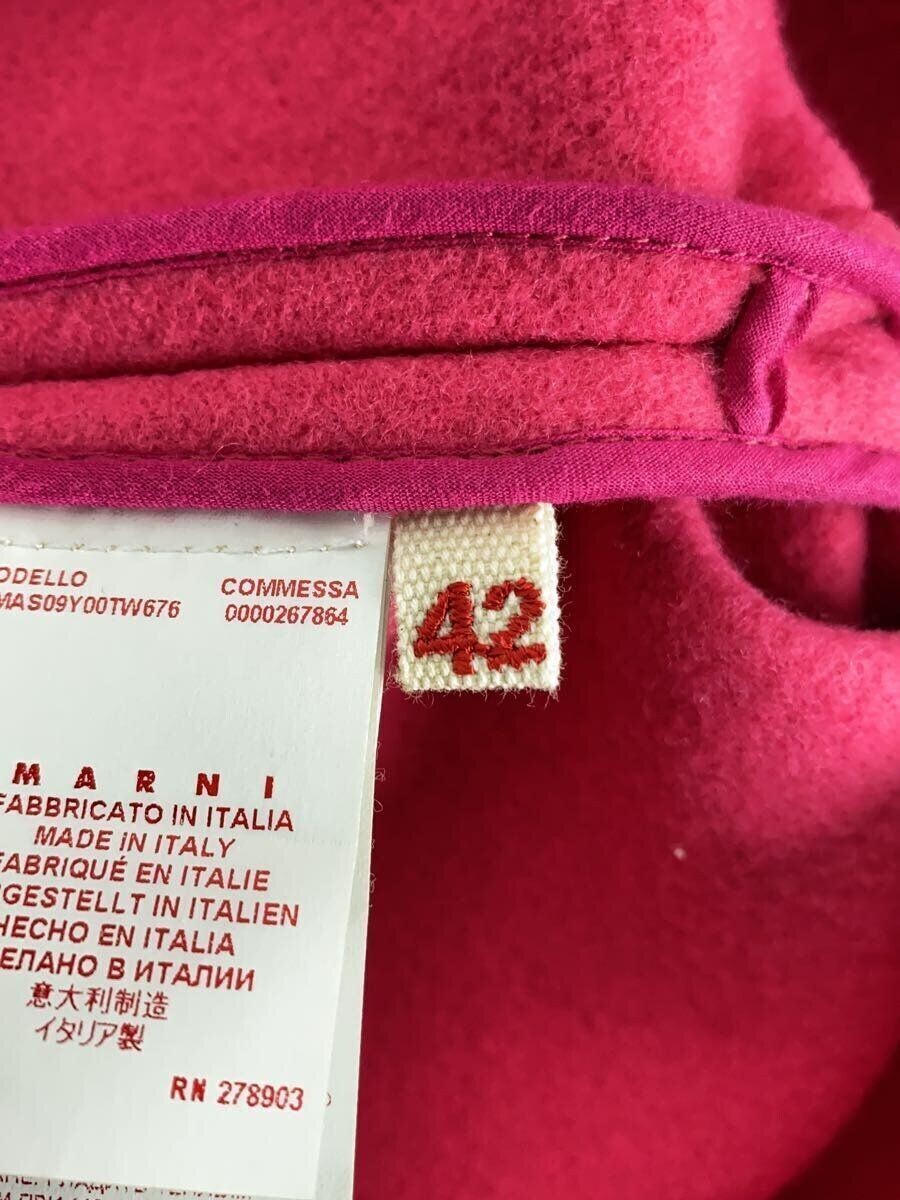 ALTRA MARNI altro cappotto senza colletto lana rosa